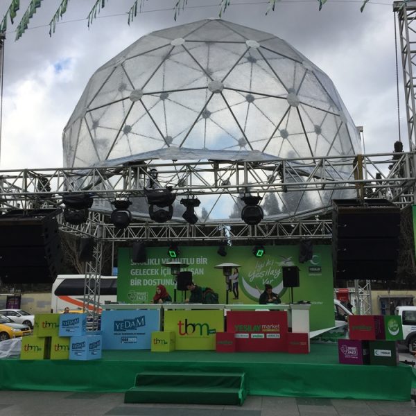 ON KUBBE ÇADIRLAR 7,65 - 10,70 - 20,00